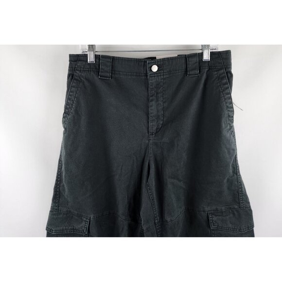 Old Navy Pants Womens Large Black Cargo Balloon Barrel Leg Joggers 32x26 NWT - Picture 2 of 13